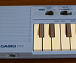 Casio PT-1 in sky blue